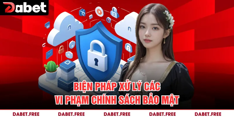 Biện pháp xử lý các vi phạm chính sách bảo mật
